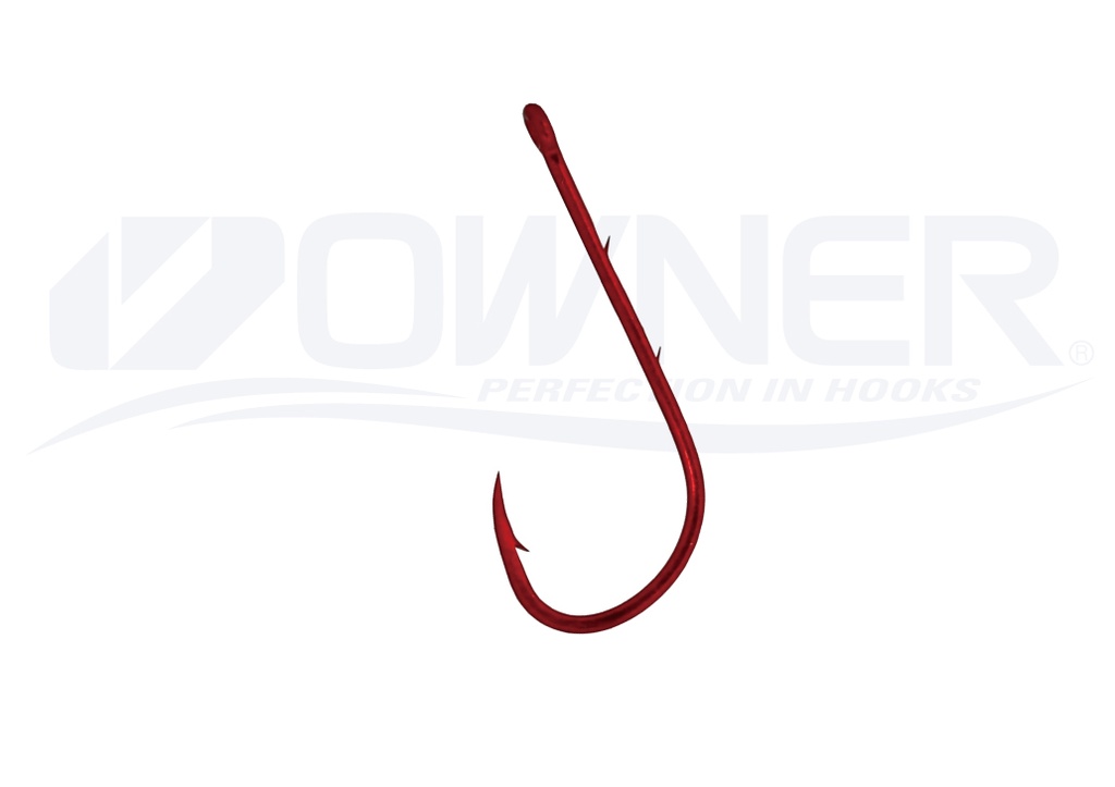 5123-093 Owner punainen onkikoukku koko 2