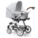 Reer Bitesafe hyttysverkko lastenrattaisiin, valkoinen