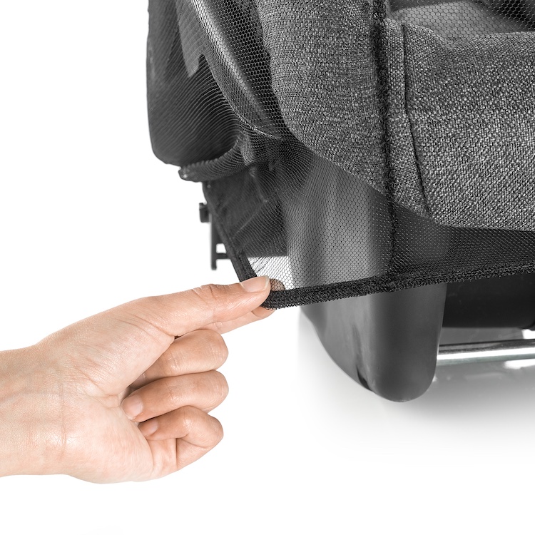 Reer bitesafe hyönteisverkko turvakaukaloon, musta