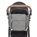 Reer istuinkoroke turvavyöllä kantolaukussa, harmaa