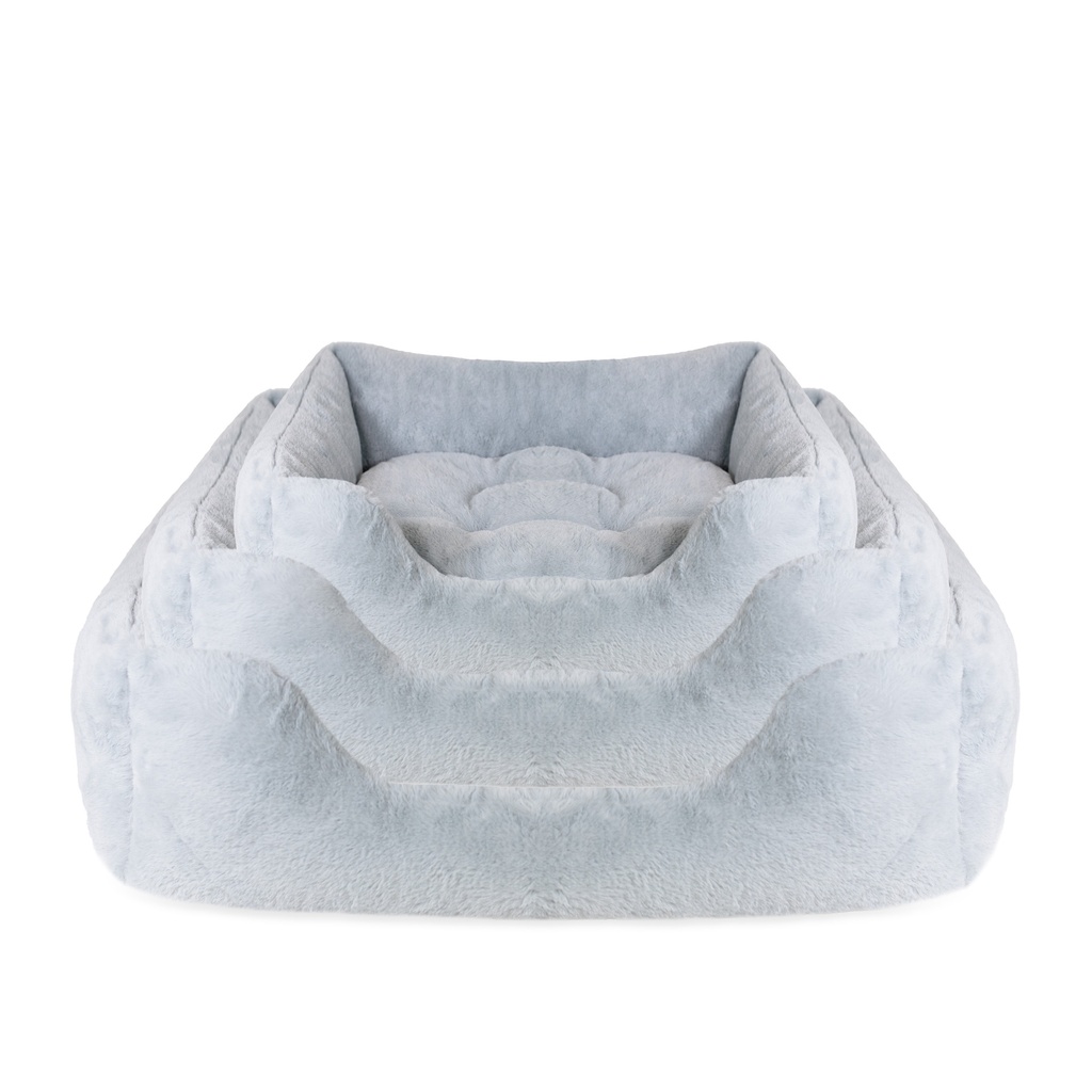 Rosewood pehmopeti vaalea siniharmaa S 46x36cm