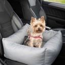 Viksu Turva koiran autoistuin harmaa 50×55×17 cm