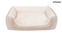 Amiplay Aspen XL-koiranpeti sohva beige 90x72x22cm