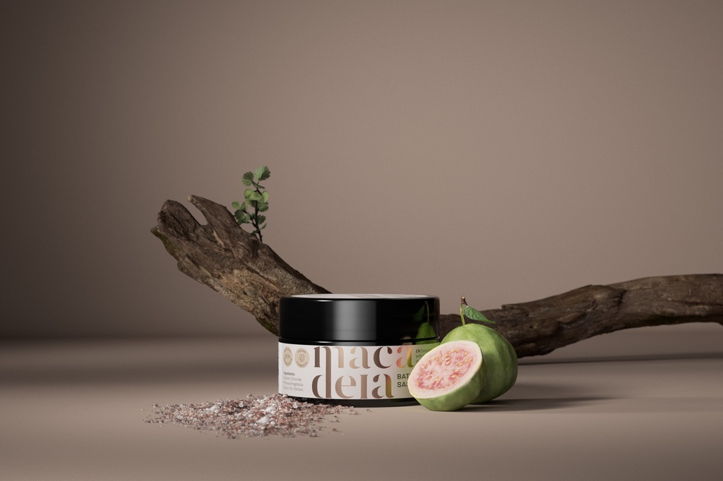 Macadeia kylpysuola 200g, Guava