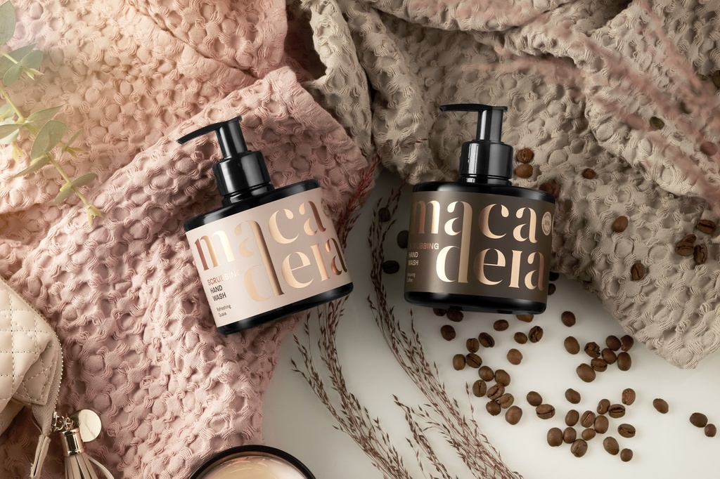 Macadeia kuoriva käsisaippua 300ml Relaxing Coffee  