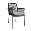 Garden furniture set HELA table and 4 chairs