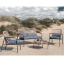 Garden furniture set SARRAN table, sofa, 2 chairs