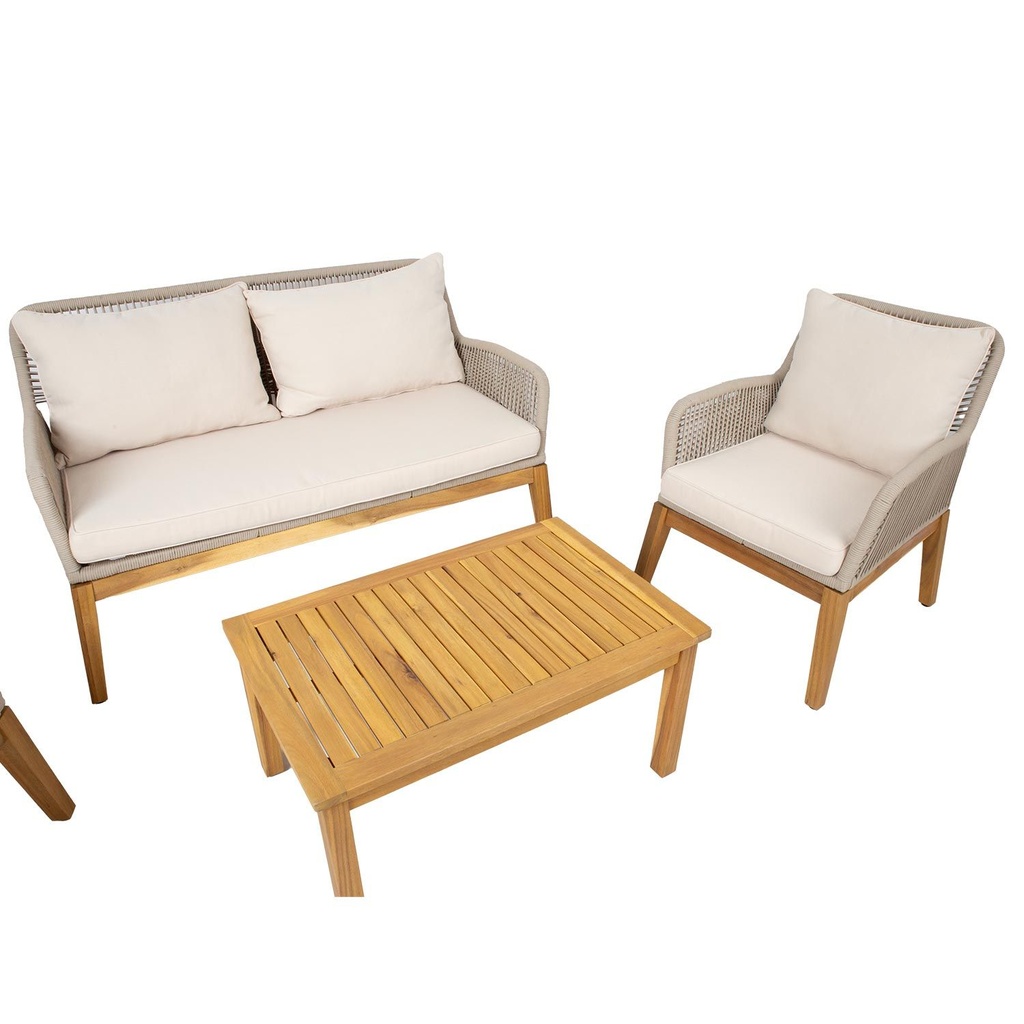 Garden furniture set FLORIDA table, sofa and 2 armchairs