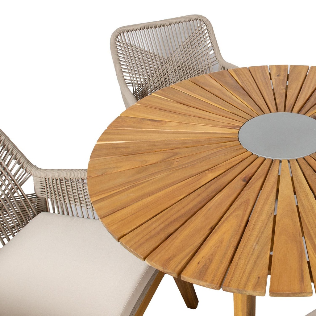 Garden furniture set FLORIDA table and 2 chairs