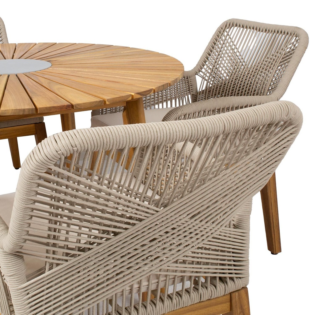 Garden furniture set FLORIDA table and 2 chairs