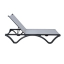 Deck chair KIWI grey