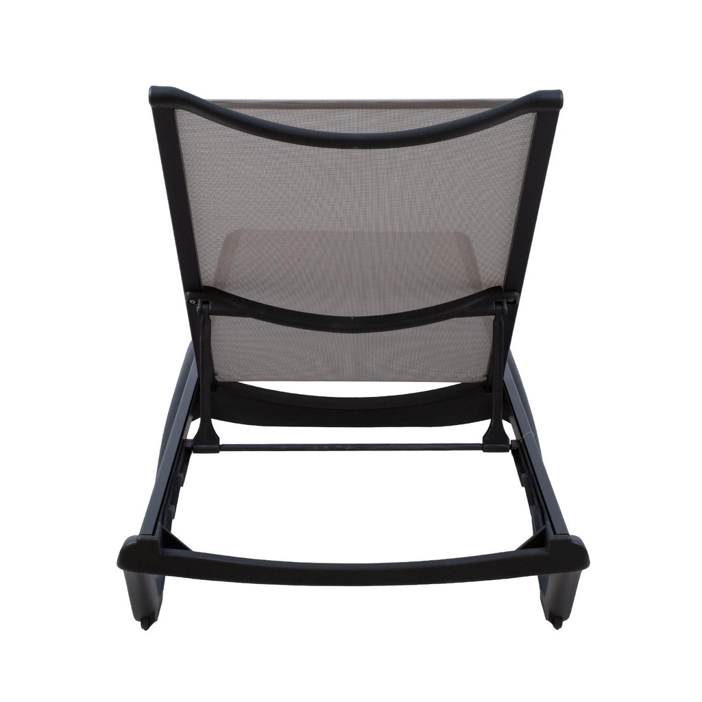 Deck chair KIWI grey