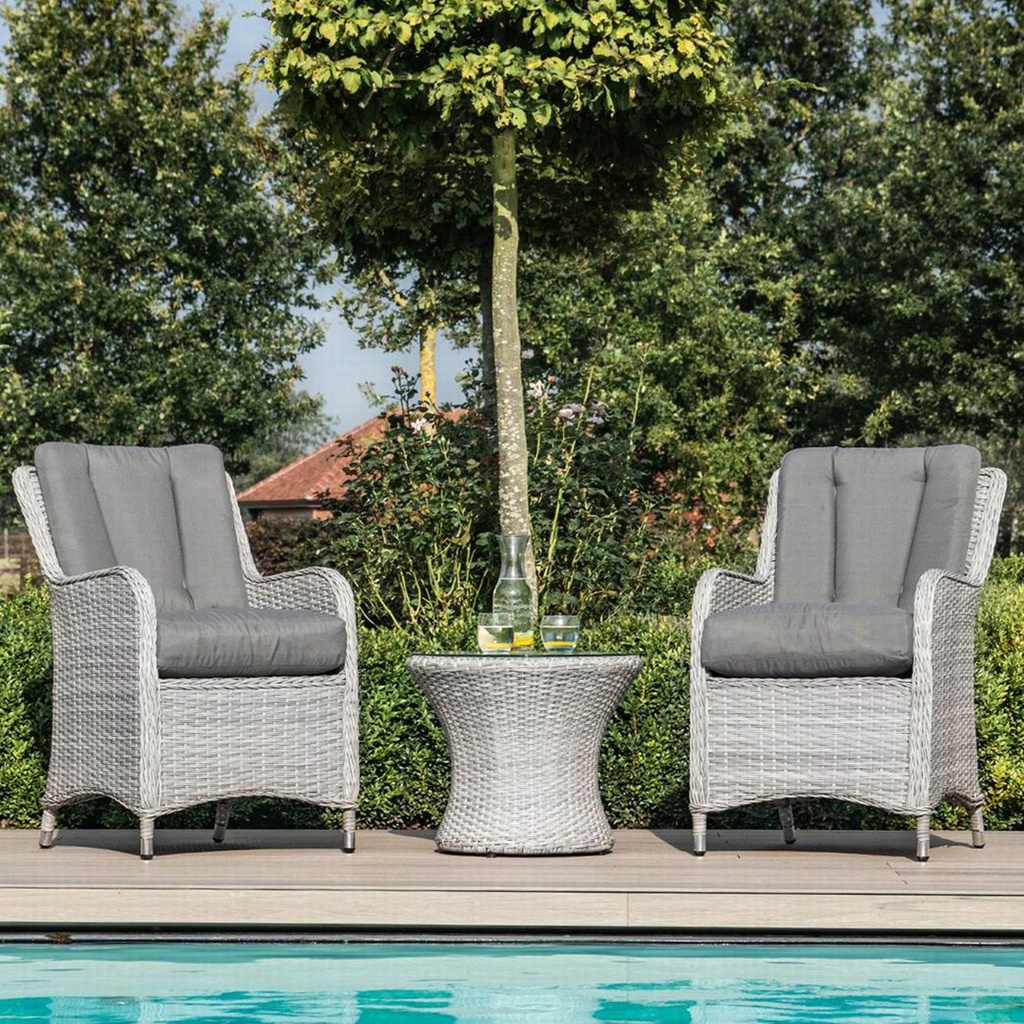 Coffee table ASCOT D56xH46cm, grey