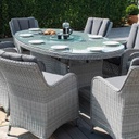 Table ASCOT 180x120xH75cm, grey