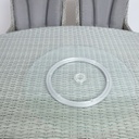 Table ASCOT 180x120xH75cm, grey