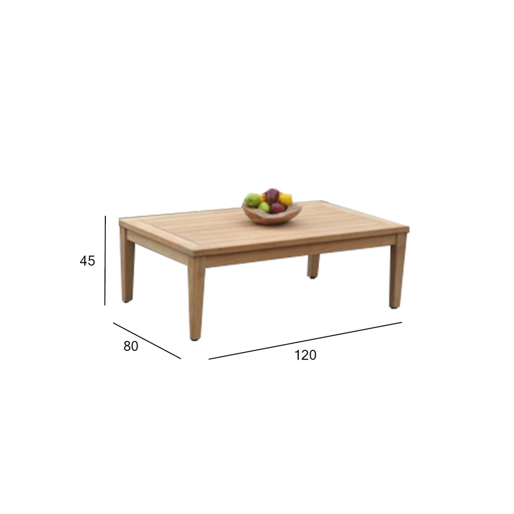 Coffee table MALDIVE 120x80xH45cm