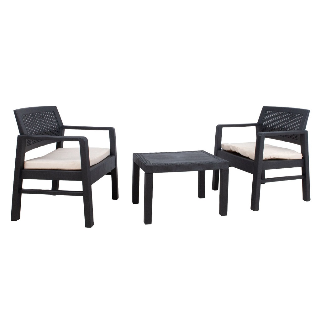 Garden furniture set KRAKA table, 2 chairs
