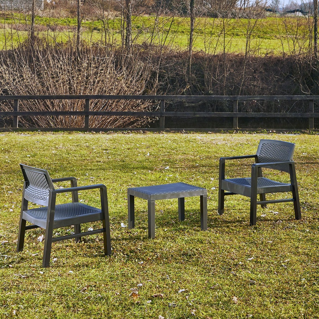 Garden furniture set KRAKA table, 2 chairs