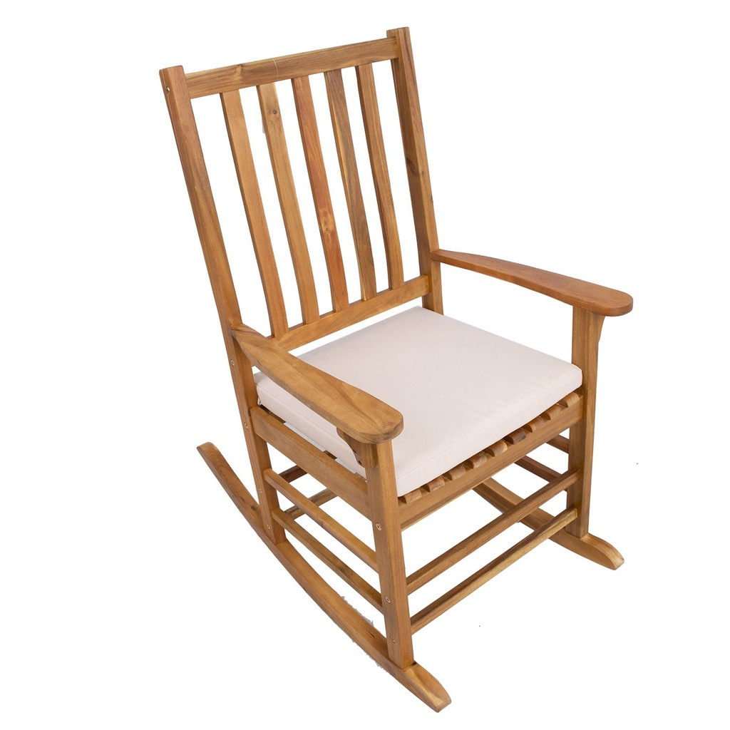 Rocking chair FINLAY acacia
