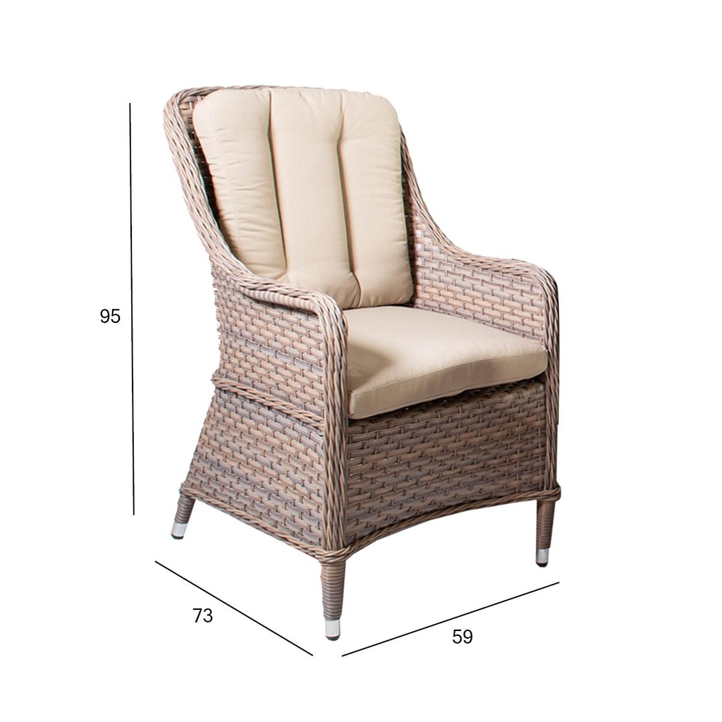 Armchair EDEN beige
