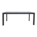 Table CARVES 180x90xH75cm, anthracite