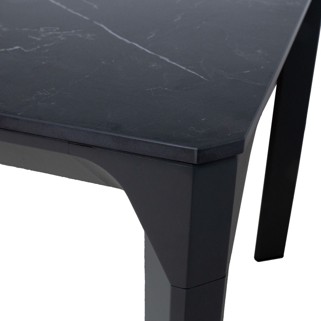 Table CARVES 180x90xH75cm, anthracite