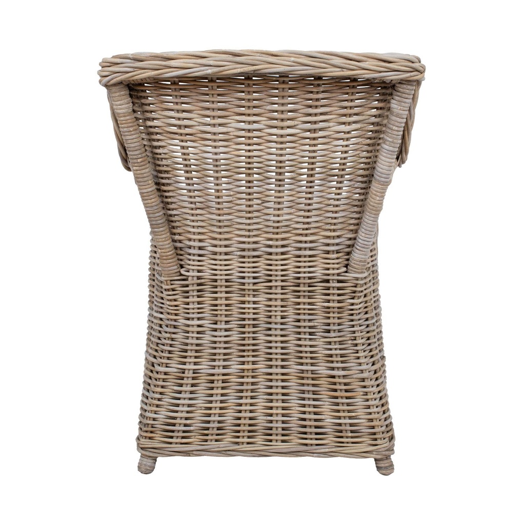 Armchair KATALINA 62x62xH83cm, natural rattan