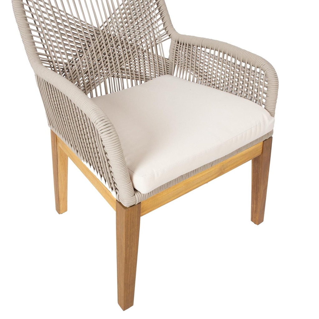 Chair FLORIDA 66,5x57,5xH83, acacia