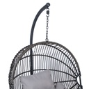 Hanging chair FOLDY dark grey
