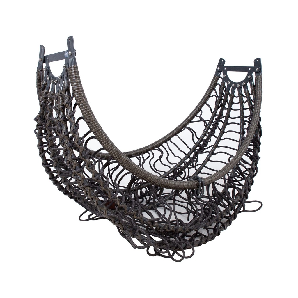 Hanging chair FOLDY dark grey