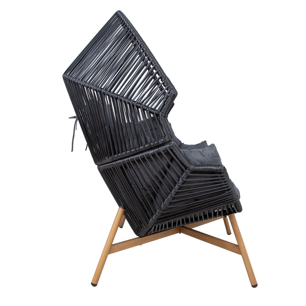 Leisure chair HELSINKI black
