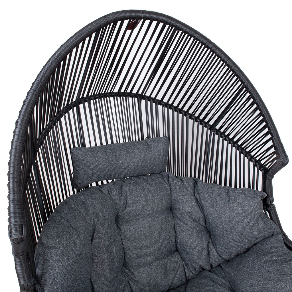 Leisure chair HELSINKI black