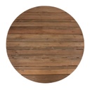 Table KATALINA D120xH78cm, recycled teak