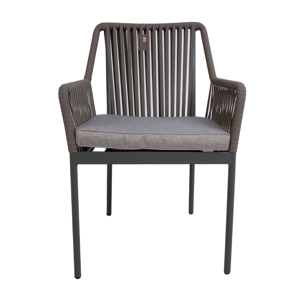 Chair ANDROS grey/taupe