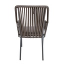 Chair ANDROS grey/taupe