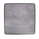 Table plate DEVIN 70x70cm, grey