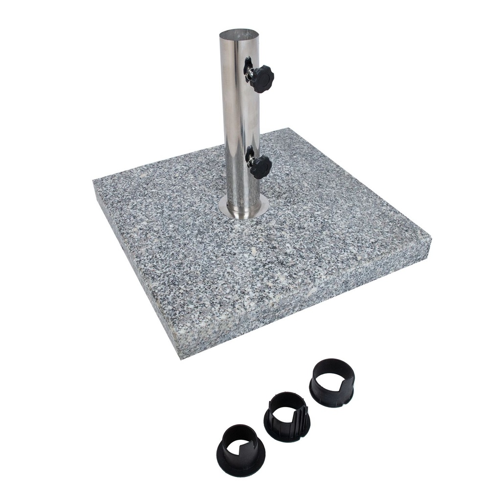 Parasol base 45x45cm/30kg, granite