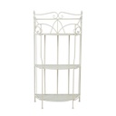 Shelf SANDY 58x28xH114cm, antique white