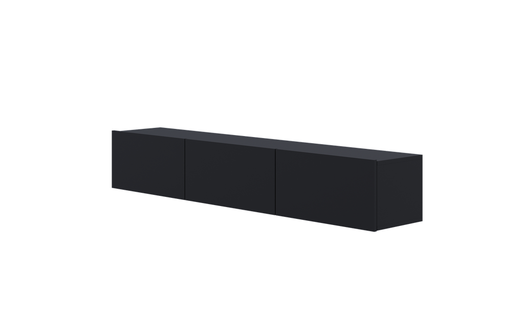 Dallas TV cabinet black