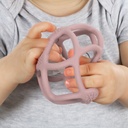Reer Bite&amp;Play silikoninen pallolelu vaaleanpunainen