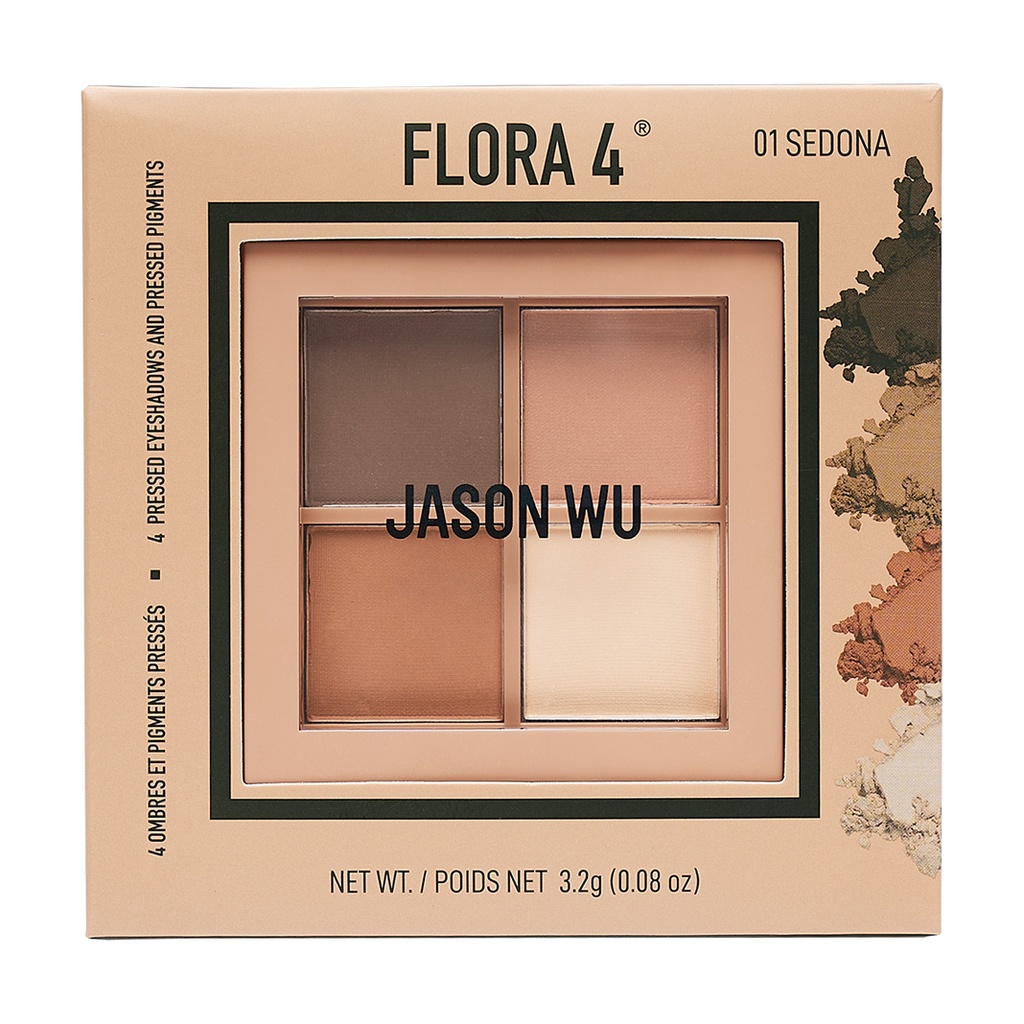 JWB Flora 4 Eyeshadow palette 01-Sedona