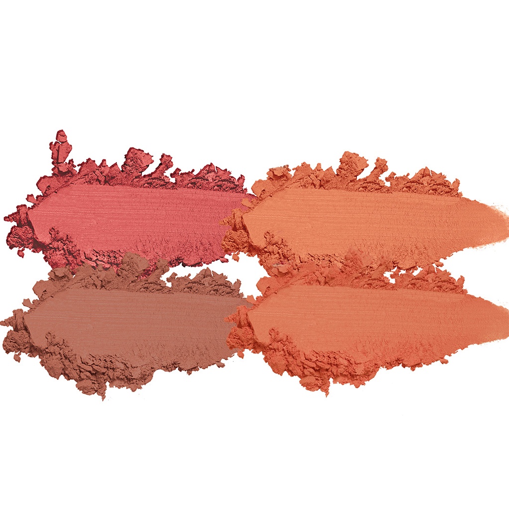 JWB Flora 4 Eyeshadow palette 04-Red rock