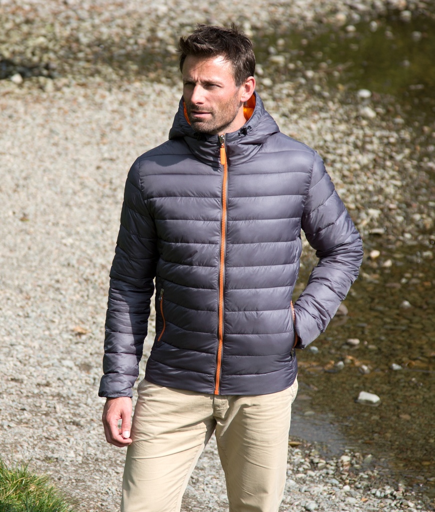 Toppatakki Result Snowbird, vettä hylkivä, harmaa / oranssi miesten 3XL       