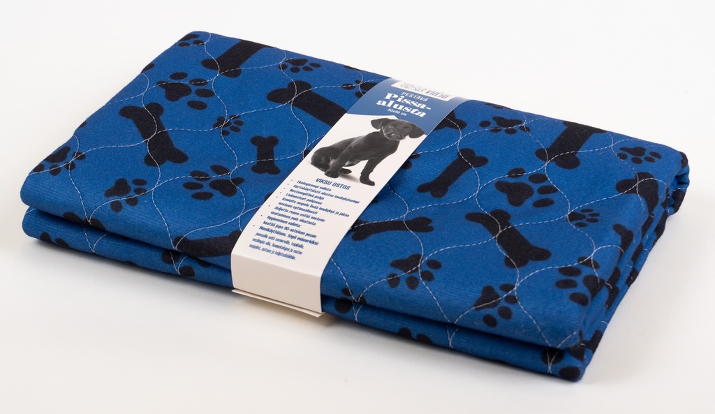 Viksu konepestävä pentualusta tummansininen 80x90 cm