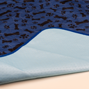 Viksu konepestävä pentualusta tummansininen 80x90 cm