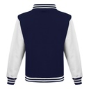 College Baseball-takki, navy/valkoinen 3XL