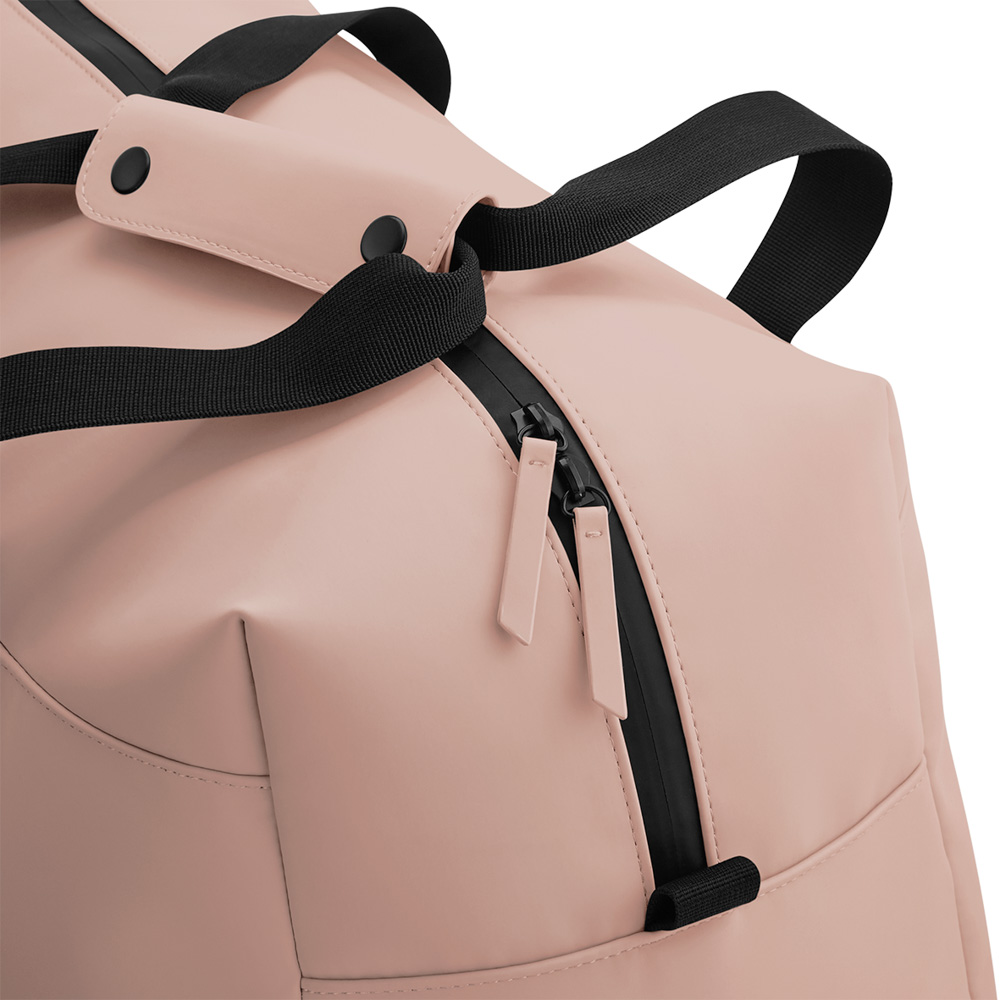 Bagbase Matte pu weekender bag 28 l, pinkki