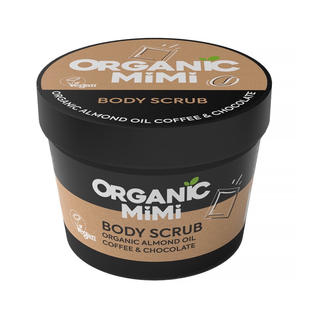 Organic Mimi vartalonkuorinta Coffee &amp; Chocolate 120g  