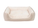 Amiplay Aspen XL-koiranpeti sohva beige 90x72x22cm