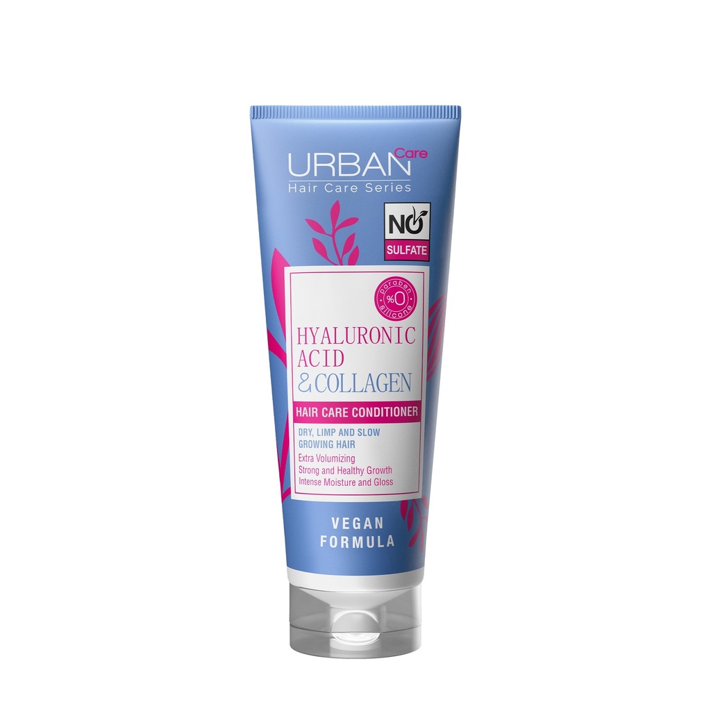 urban care hyaluronic acid &amp; collagen no sulfate hoitoaine 250ml